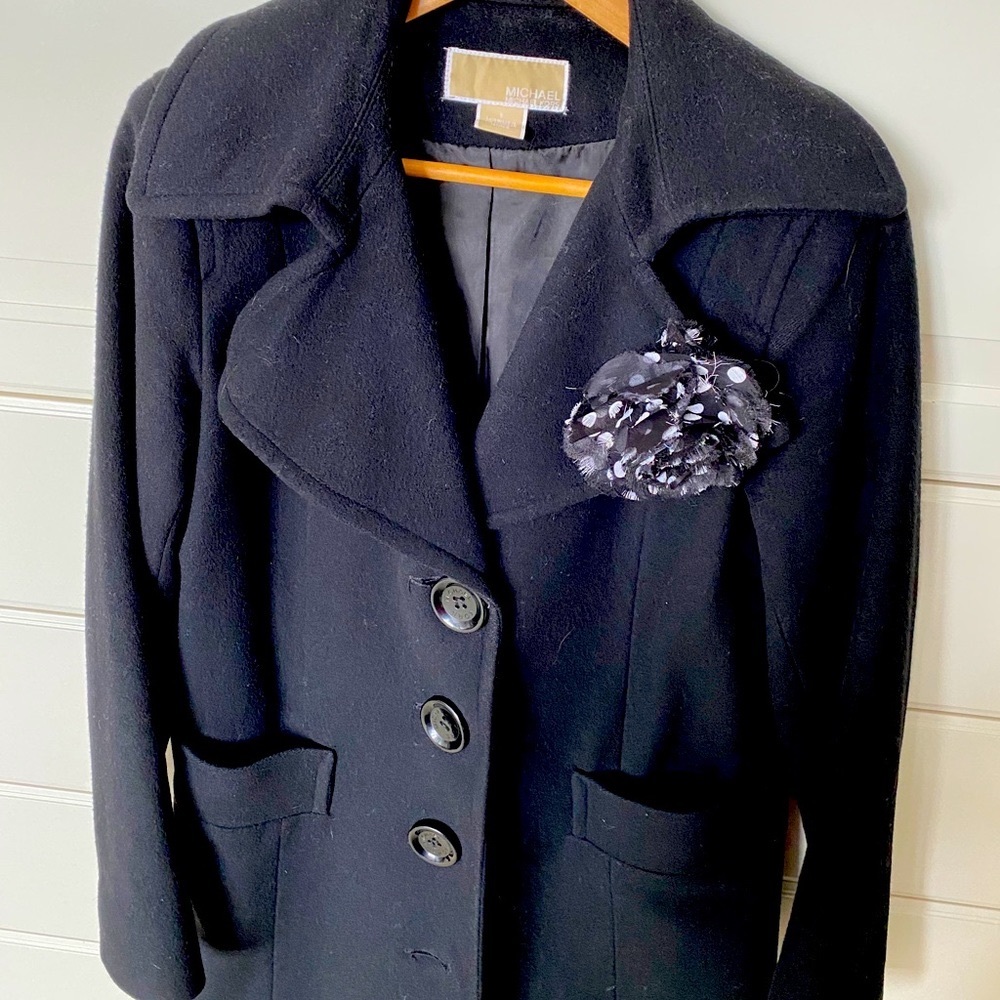Michael Kors wool topcoat
